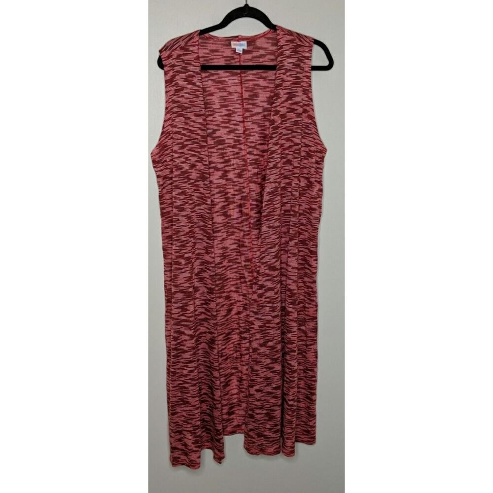 LuLaRoe Spacedye Joy Vest - Size L - GUC